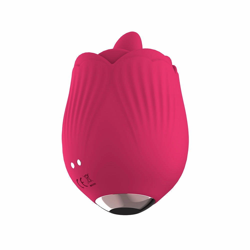 Rose Flower Tongue Licking and Vibration Clit Vibrator S2