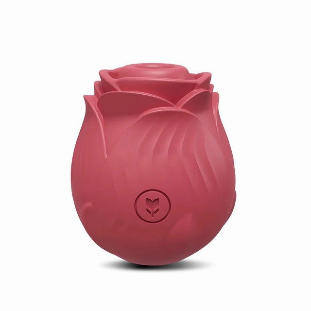 Rose-Sucking Clitoral Stimulator - Intense Vacuum Vibrator with 10 Modes for Women