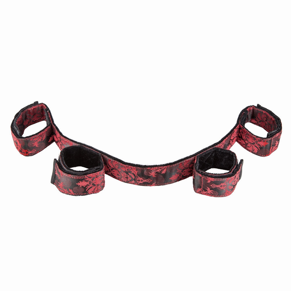 Scandal Collapsible Bondage Bar With Wrist & Ankle Cuffs