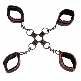 Scandal Hog Tie Bondage Cuffs Set