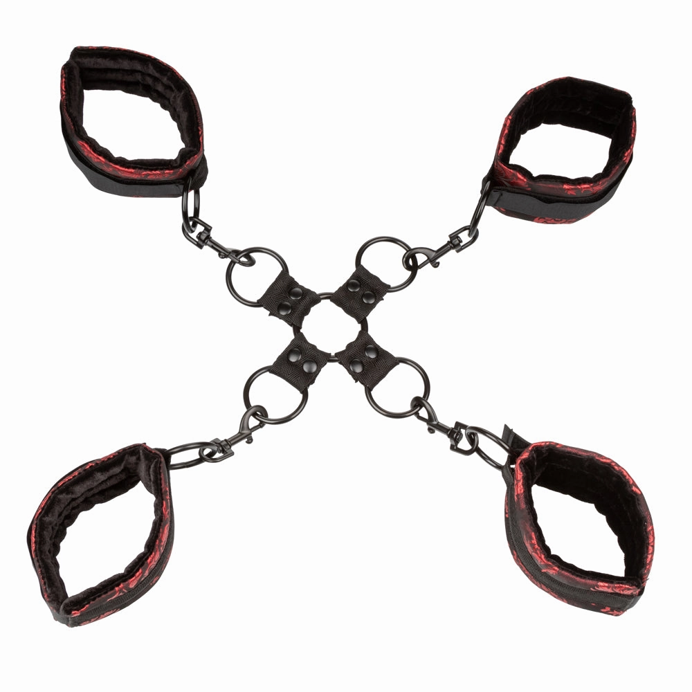 Scandal Hog Tie Bondage Cuffs Set