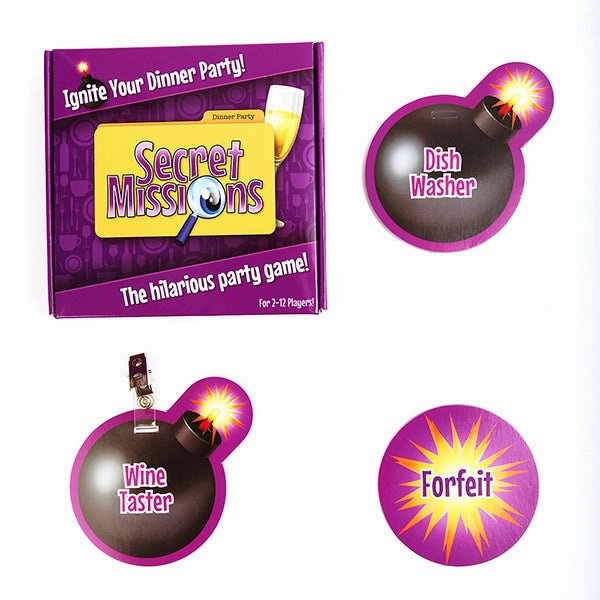 Secret Missions Dinner Party Game