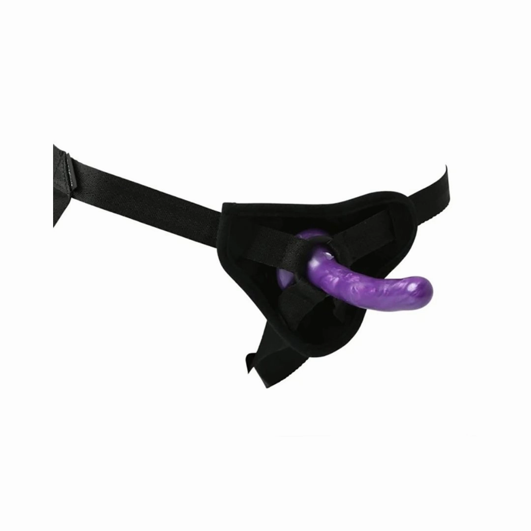 Sex & Mischief Strap-On & Silicone Dildo Kit