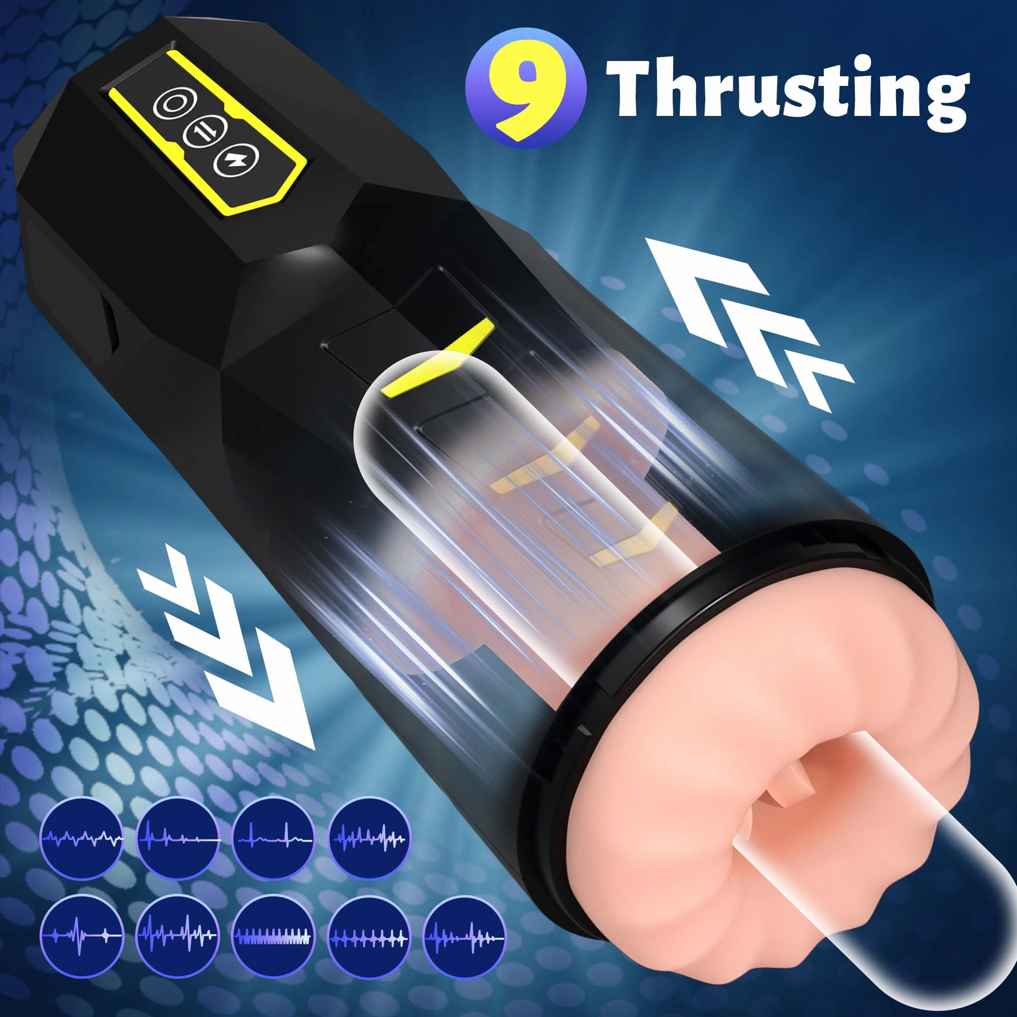 Sex Robot- 3 in 1 Real Vagina Pocket Pussy Blowjob Penis Oral Sex Masturbation Cup