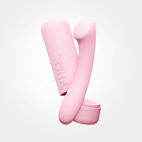 Shine - Compact   Rechargeable Pink G-Spot Vibrator with Travel Case