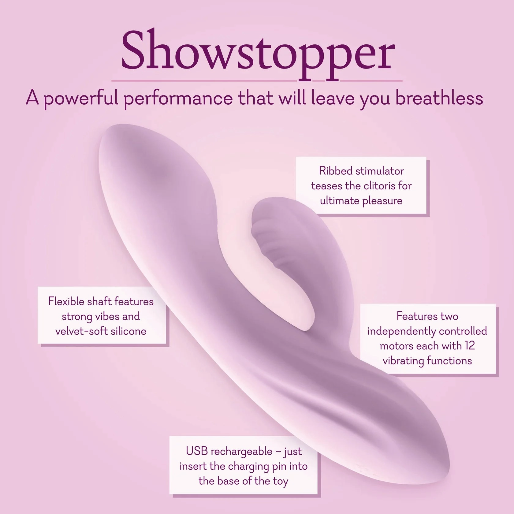 Showstopper - NEW! - IN STOCK - 8 LEFT! - Pure Romance