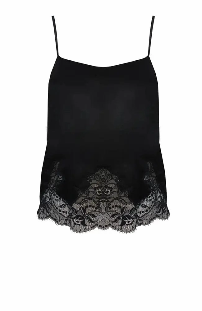 Signature Lace Silk Camisole