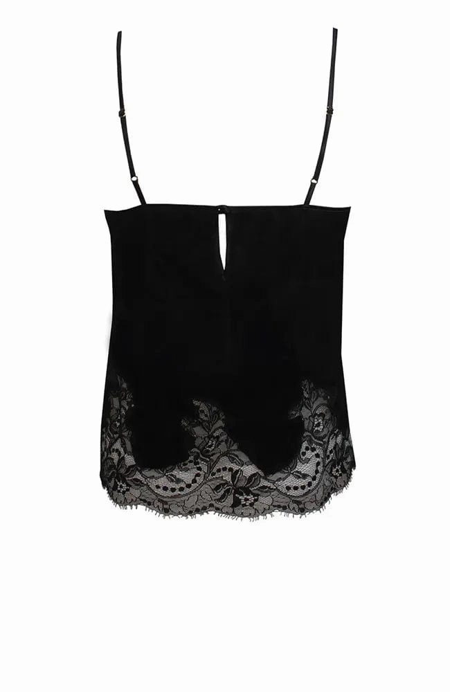 Signature Lace Silk Camisole