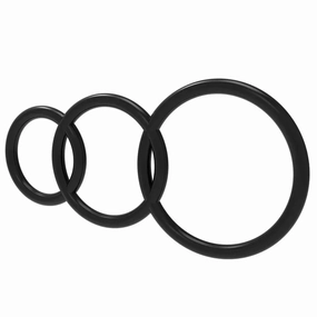 Silicone Cock Ring Set Super Stretchy Enhanced Erection & Stamina