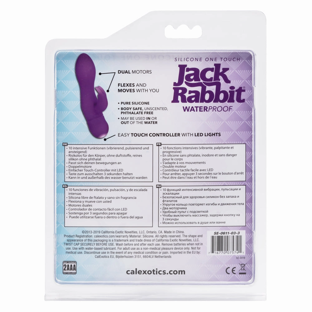 Silicone One Touch Jack Rabbit