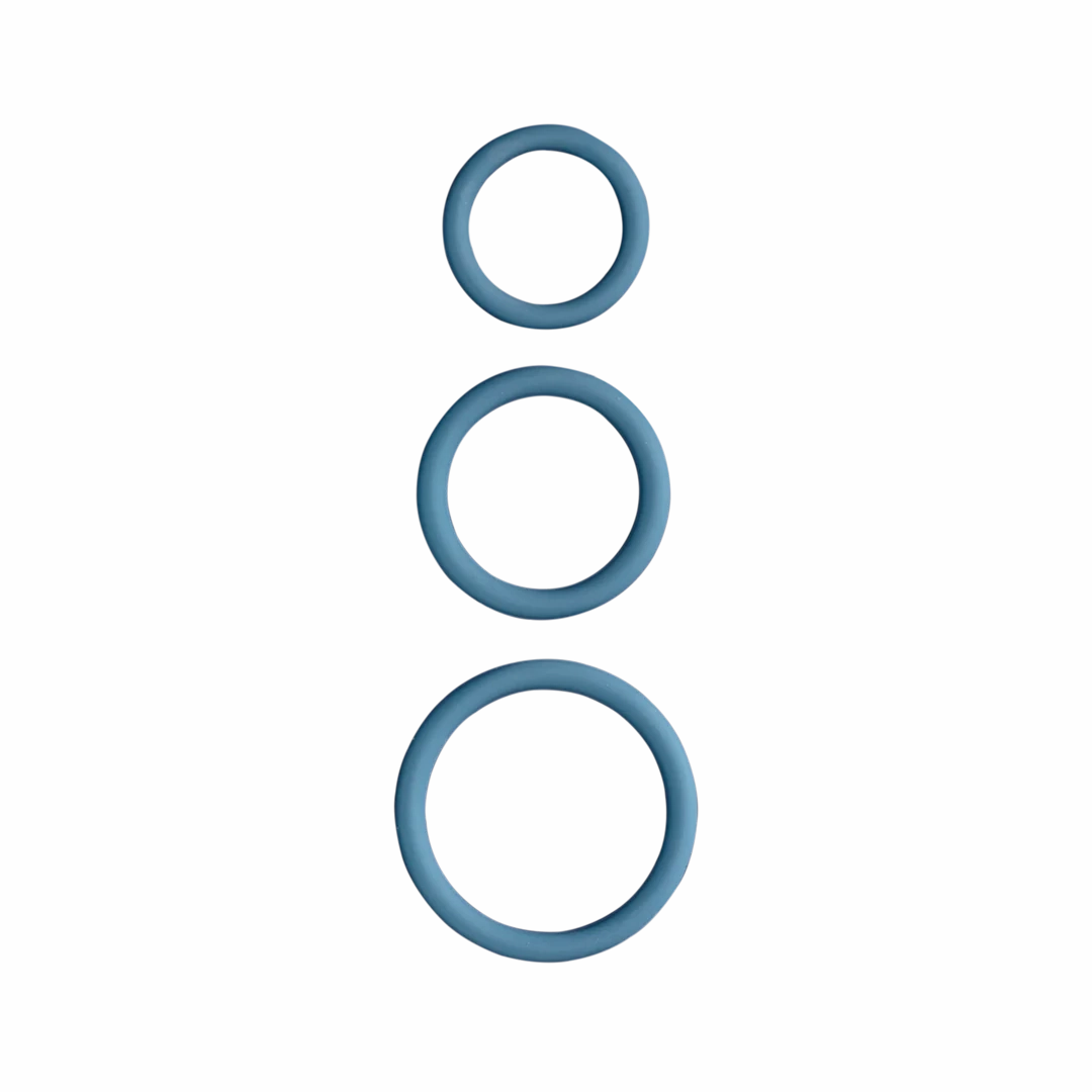 Silicone Penis Ring Set - Pure Romance