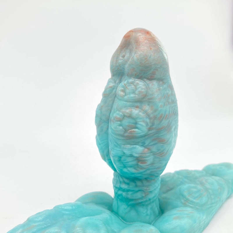 Skwee small plug large base Turquoise Stone soft (OO30)