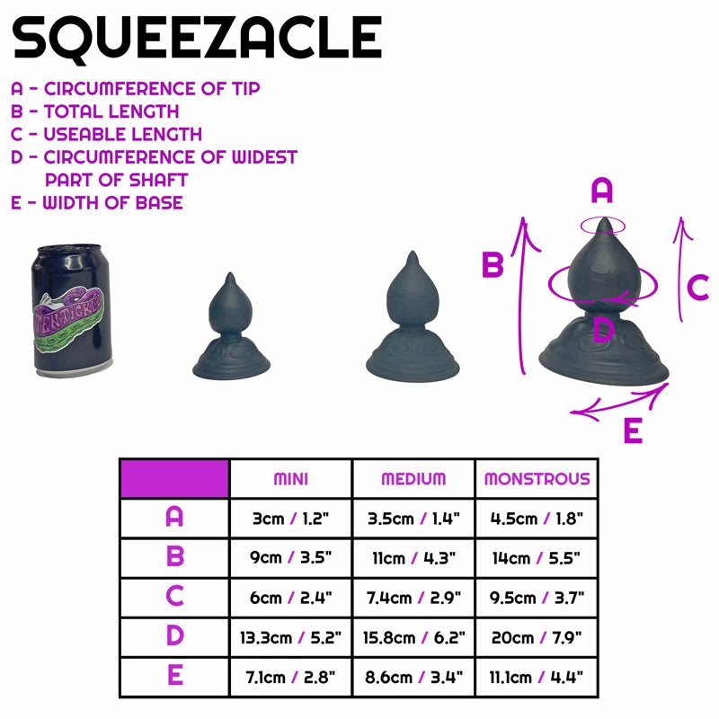 Squeezacle Raspberry White Chocolate mini medium (A5) FLOP