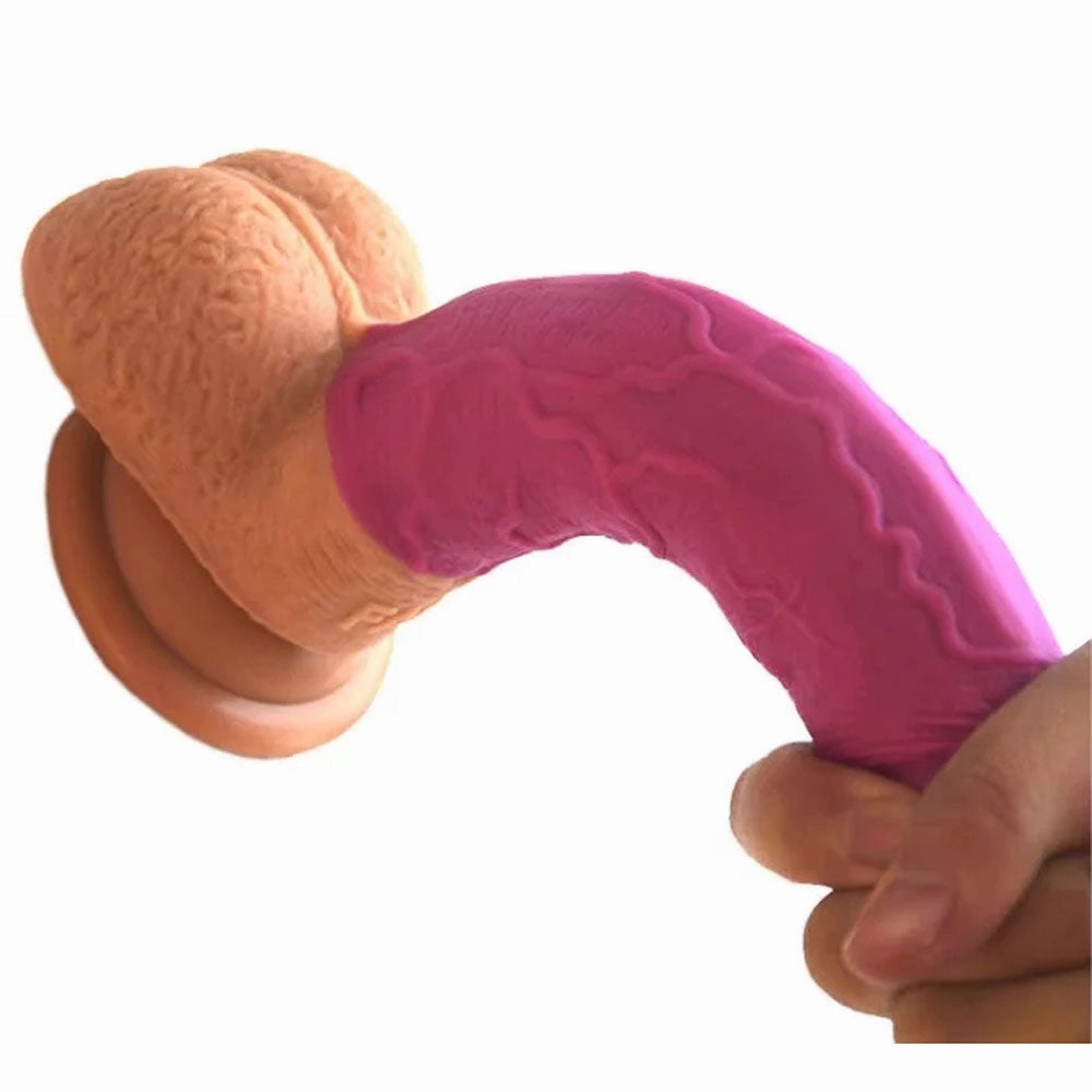 Stallion Silicone Dildo - Best Sext Toy for Colorful Fantasy Experiences