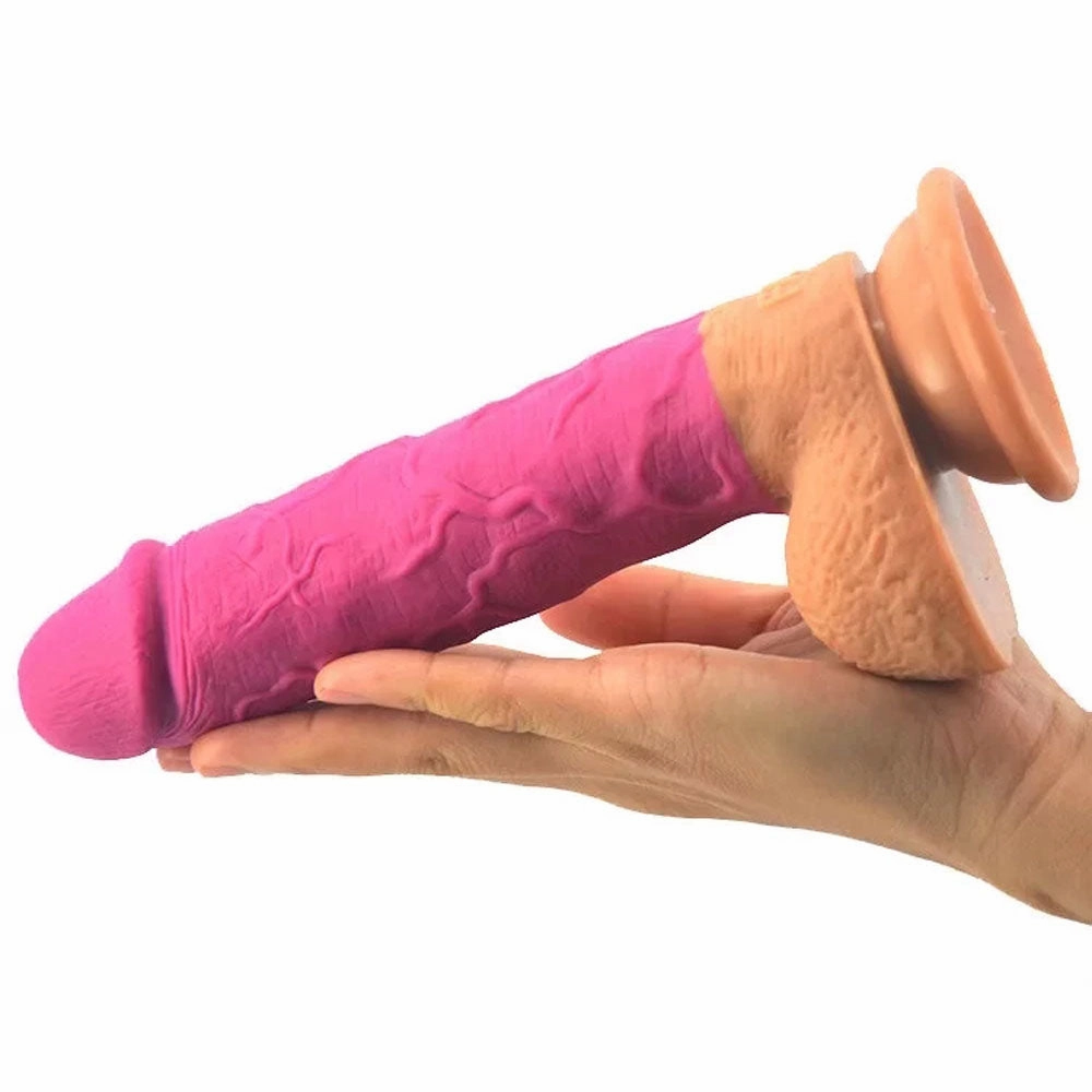 Stallion Silicone Dildo - Best Sext Toy for Colorful Fantasy Experiences