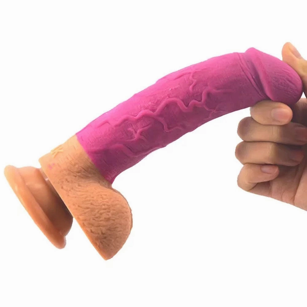 Stallion Silicone Dildo - Best Sext Toy for Colorful Fantasy Experiences