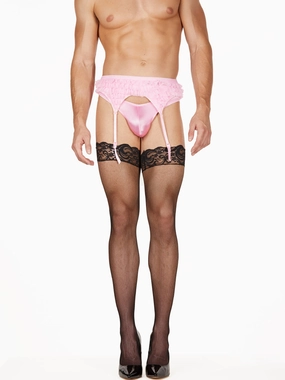 Stay Up Micro Net Stockings