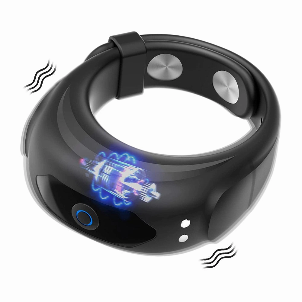 Strap Style Single Ring Cock Vibrator Penis Ring for Ejaculation Delay