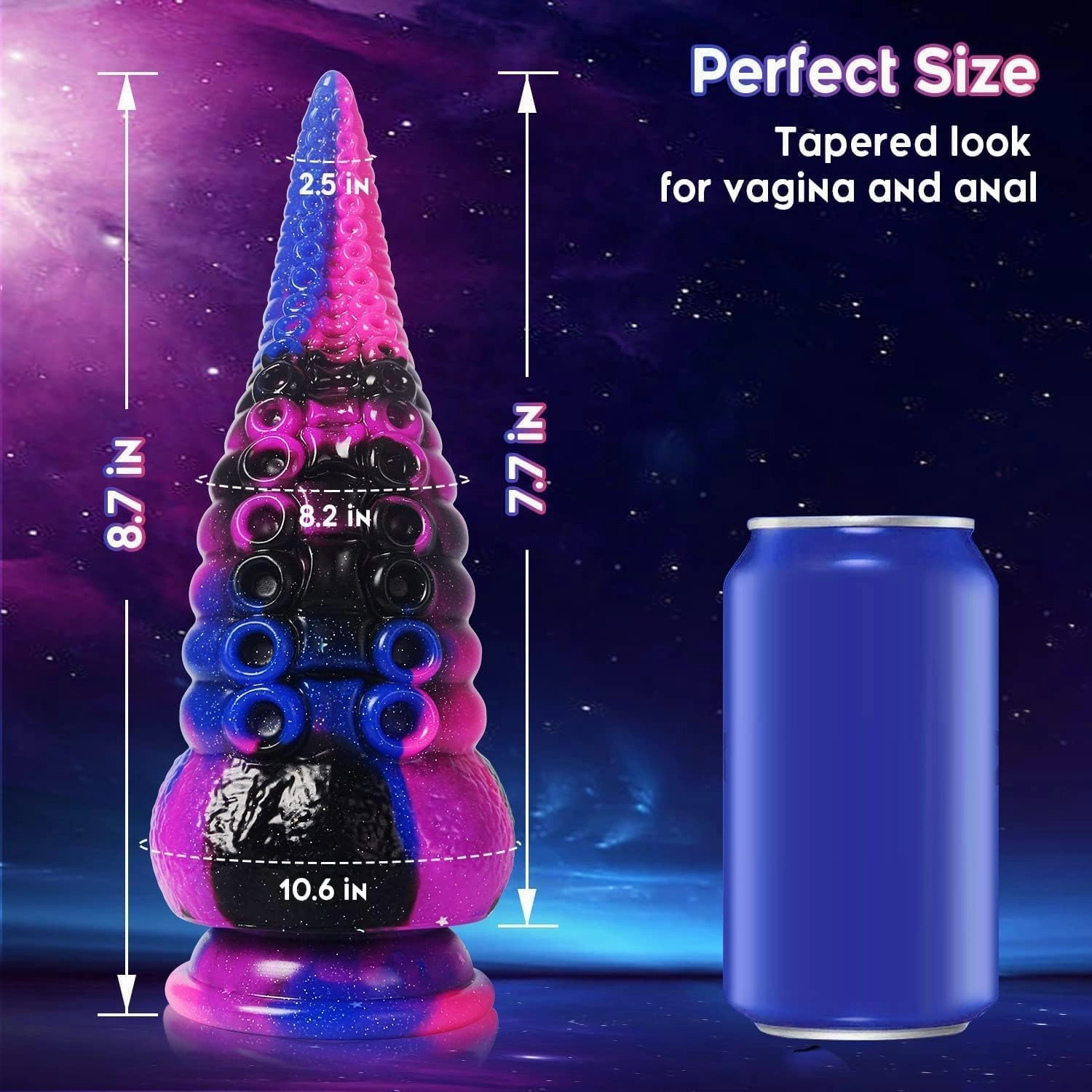 Tentacle Dildo: 8.7 Realistic Silicone Prostate Massager
