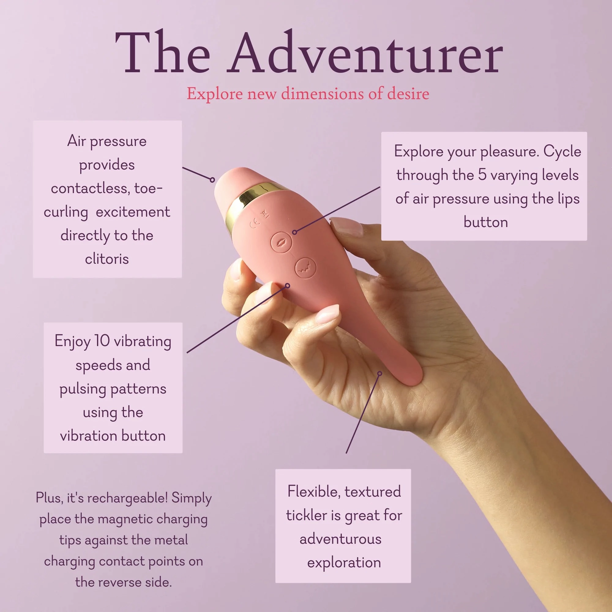 The Adventurer - BEST SELLER! - IN STOCK - 31 LEFT! - Pure Romance