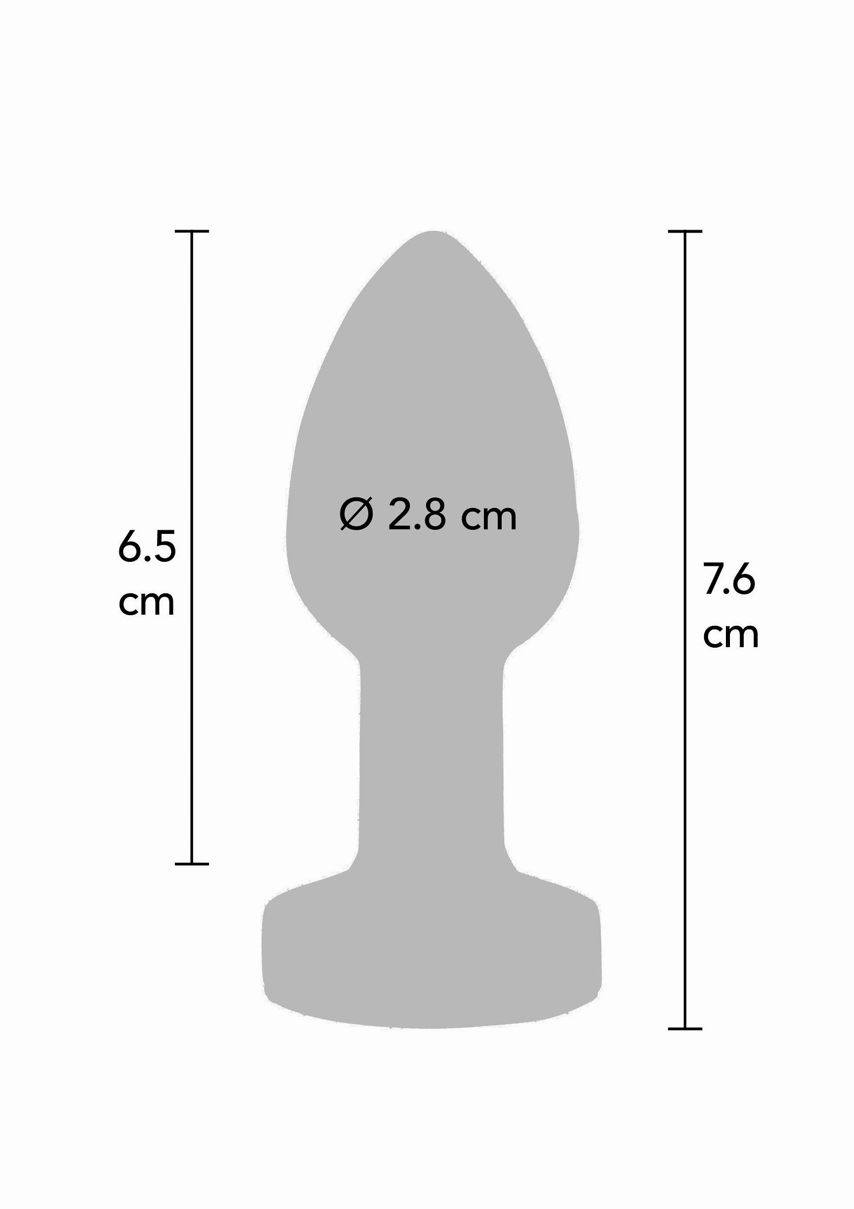 The Glider Vibrating Plug Small