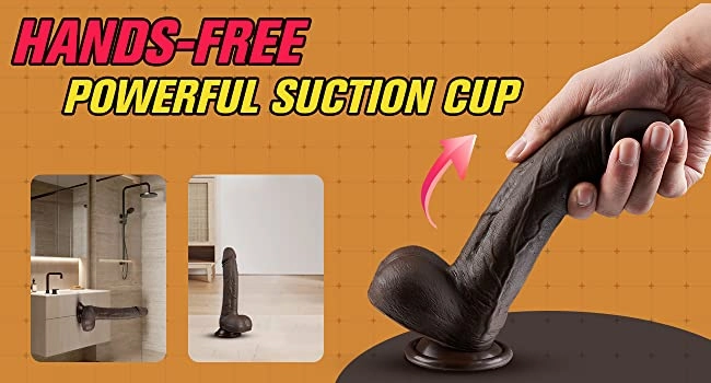 Thrusting Dildo Vibrator Sex Toys for Women, 9.8 Vibrating Realistic Dildo for G-spot Anal Stimulation with 3 Telescopic & 5 Vibration Modes, Remote Control G-spot Dildos