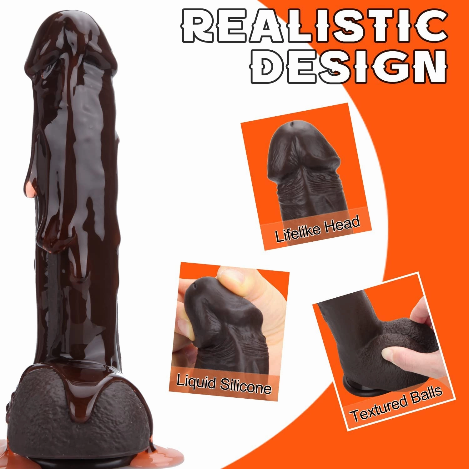Thrusting Dildo Vibrator Sex Toys for Women, 9.8 Vibrating Realistic Dildo for G-spot Anal Stimulation with 3 Telescopic & 5 Vibration Modes, Remote Control G-spot Dildos