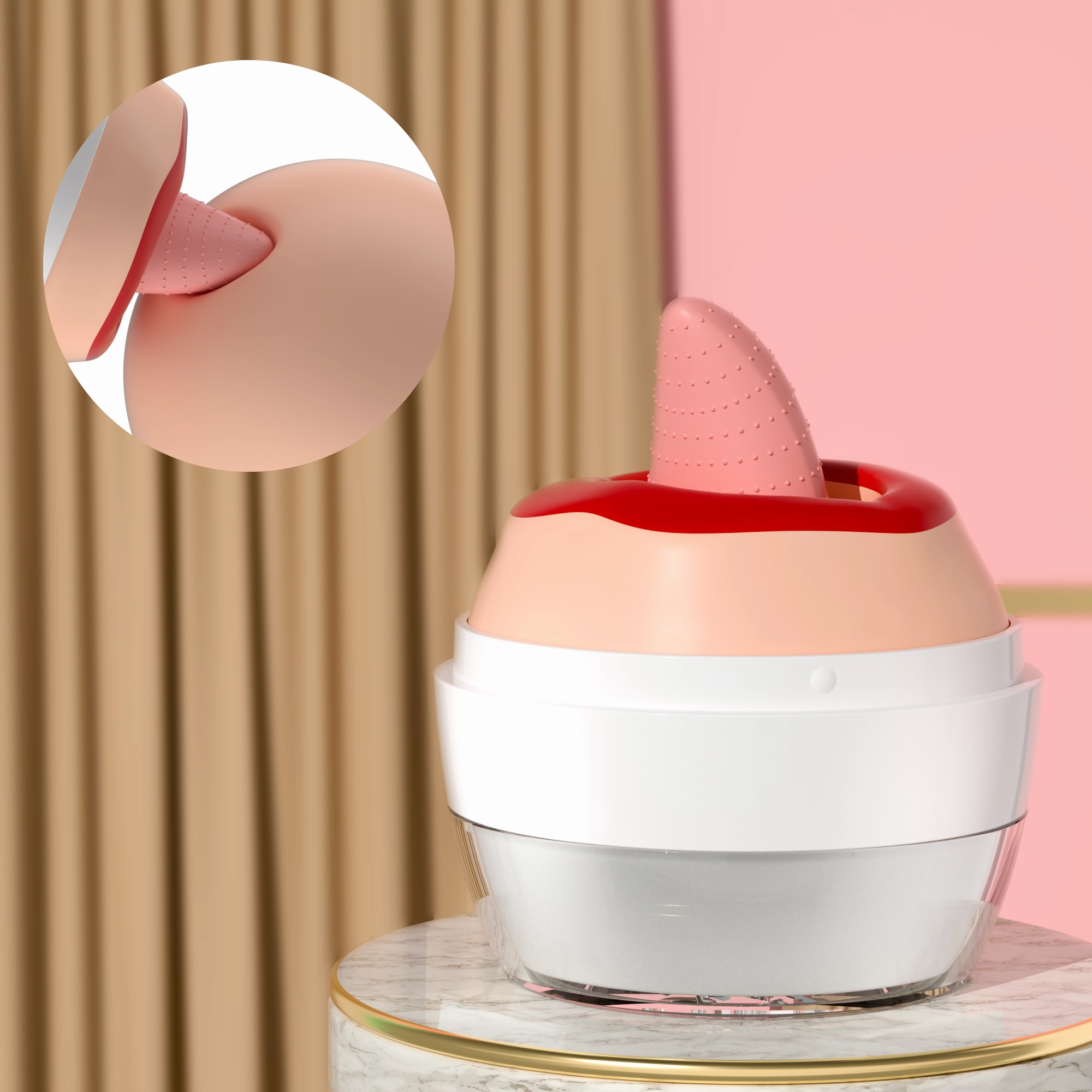 Tongue In Egg Vibrators for Oral Sex 10 Frequency Stimulation