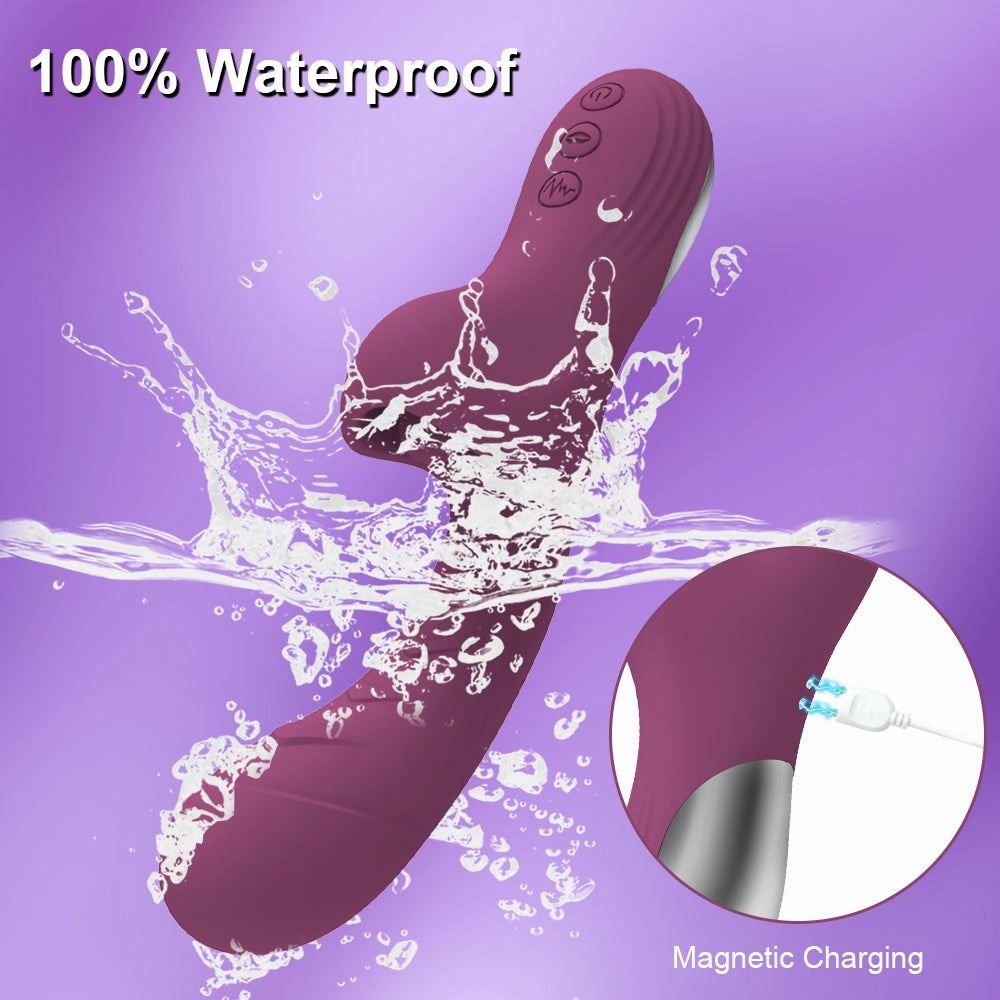 Tongue Licking Dildo Vibrators With 10 Licking & Vibrating Pleasure Clit Clitoris Stimulator