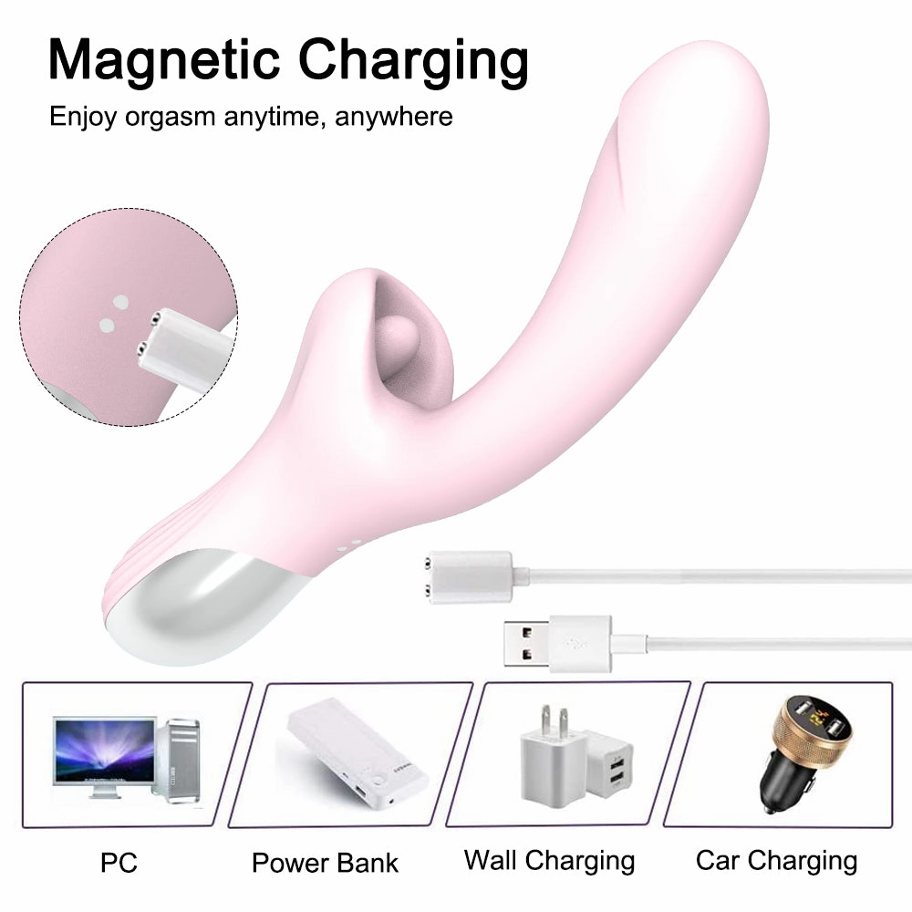 Tongue Licking Dildo Vibrators With 10 Licking & Vibrating Pleasure Clit Clitoris Stimulator