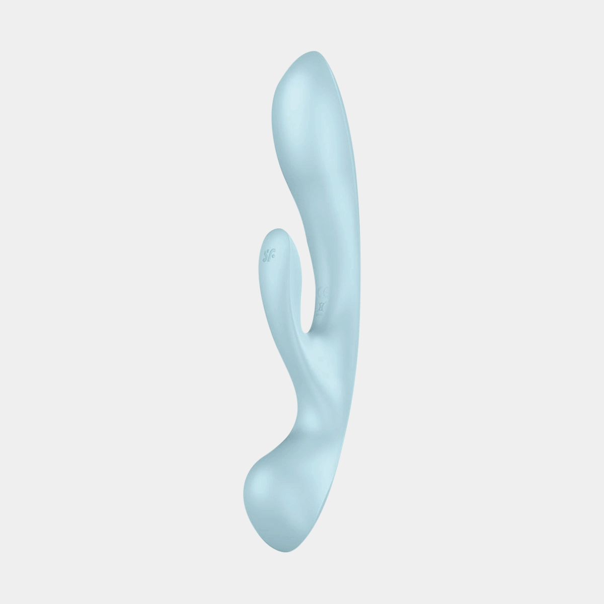 Triple Oh Rabbit Vibrator - Light Blue