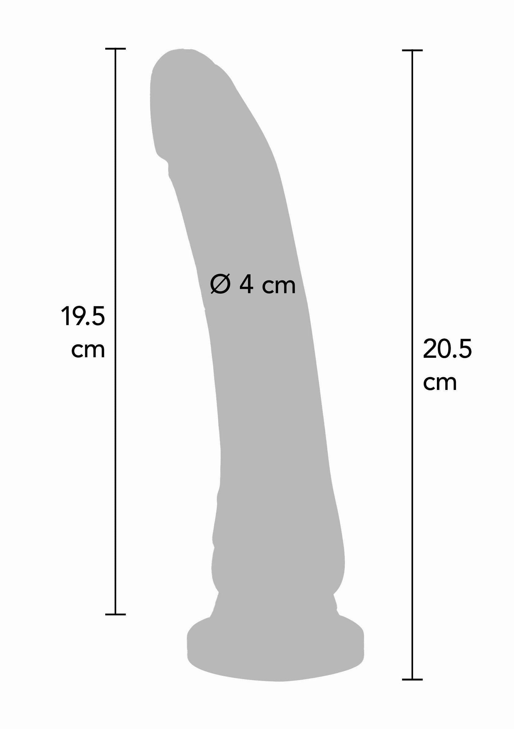 Vibrating Dong PVC 20.5 cm