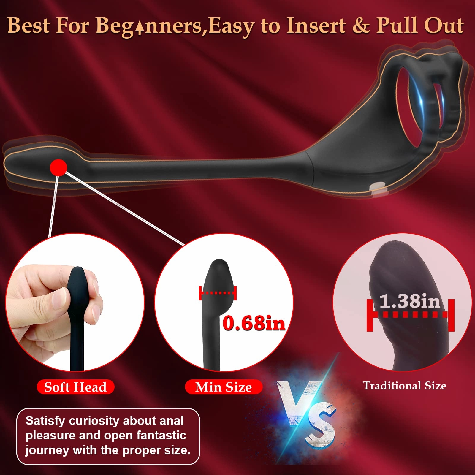 Vibrating Penis Ring with Dual Stimulation