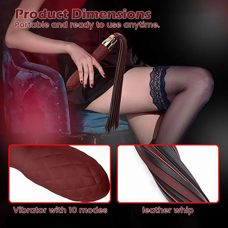 Vibrating Whip with G Spot Vibrator