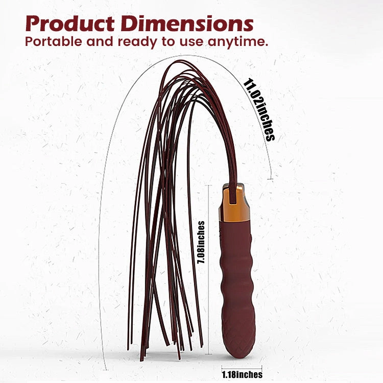 Vibrating Whip with G Spot Vibrator