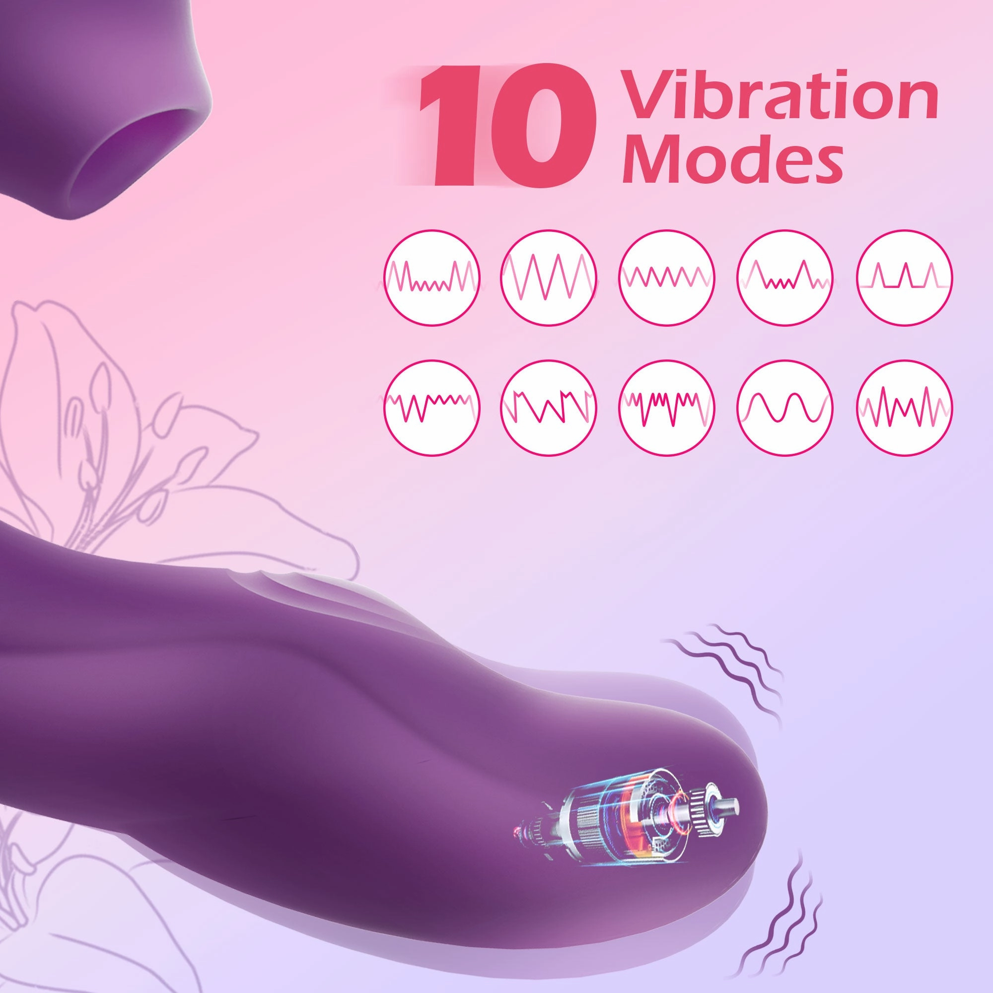 Vibrator for Women, AMOVIBE 3 in 1 Vibrator with 10 Vibration & 5 Licking Modes, Rechargeable Sex Toy for Women G Spot Vibrator Pleasure, Adult Sex Toys for Women and Couple