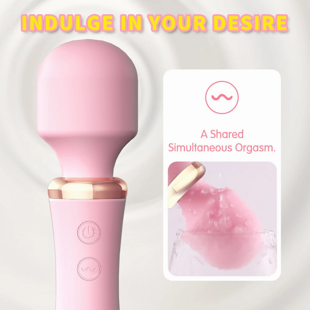 Wand Vibrator with Warming Function