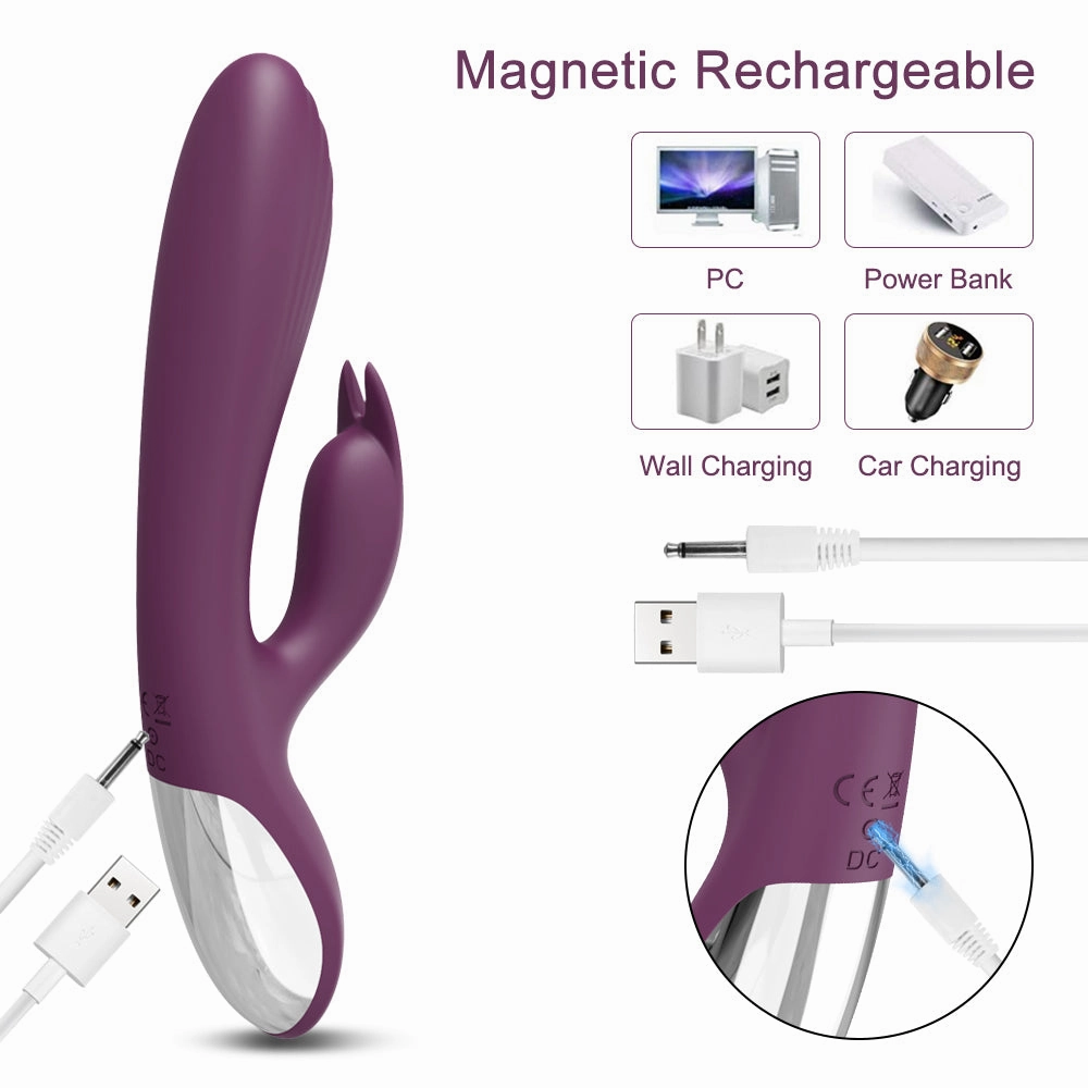 Waterproof Multispeed Rabbit Vibrator Dildo Female G-Spot Massager
