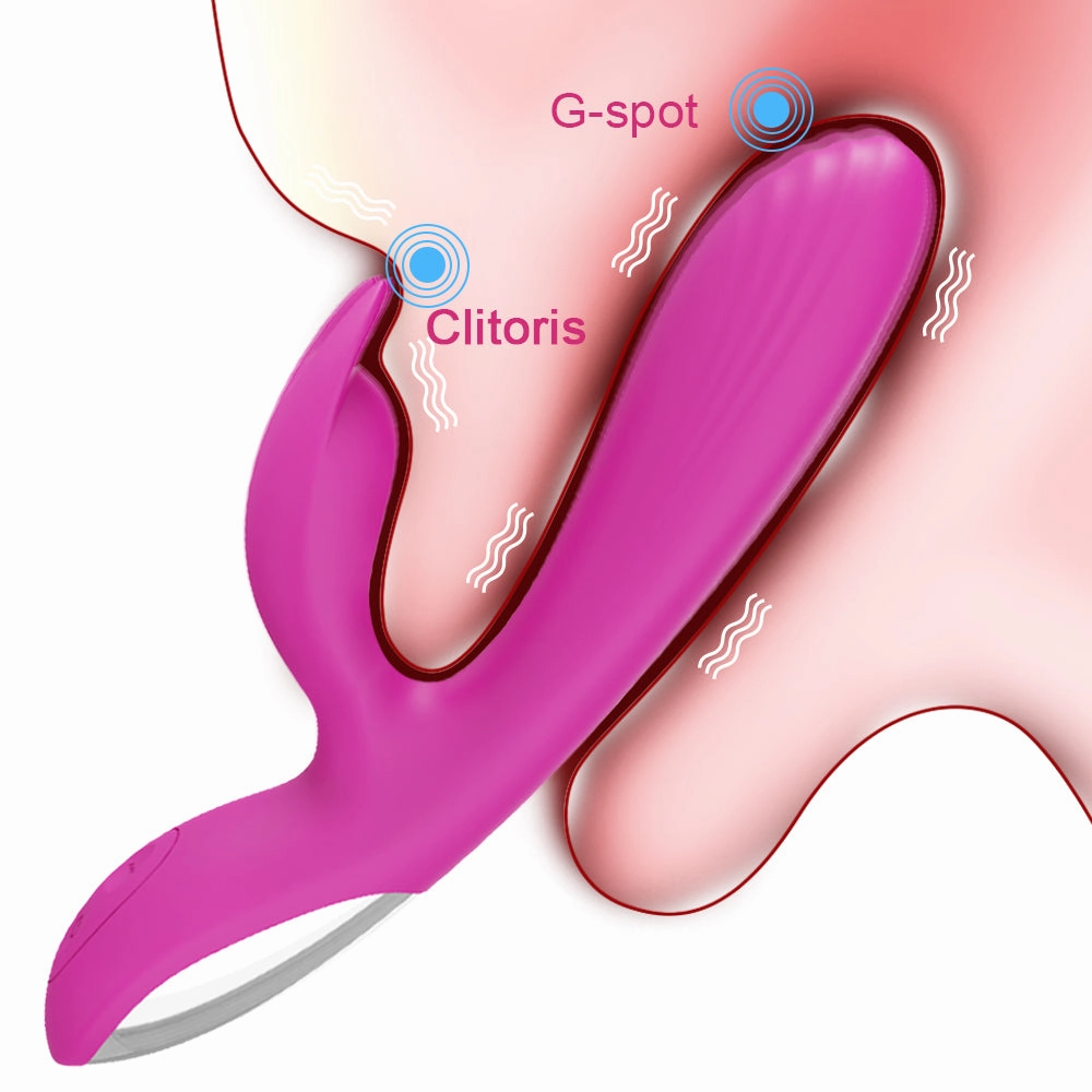 Waterproof Multispeed Rabbit Vibrator Dildo Female G-Spot Massager