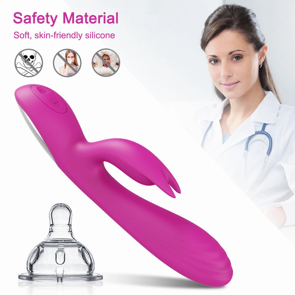Waterproof Multispeed Rabbit Vibrator Dildo Female G-Spot Massager