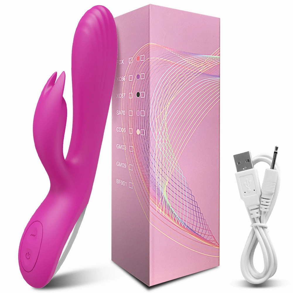 Waterproof Multispeed Rabbit Vibrator Dildo Female G-Spot Massager