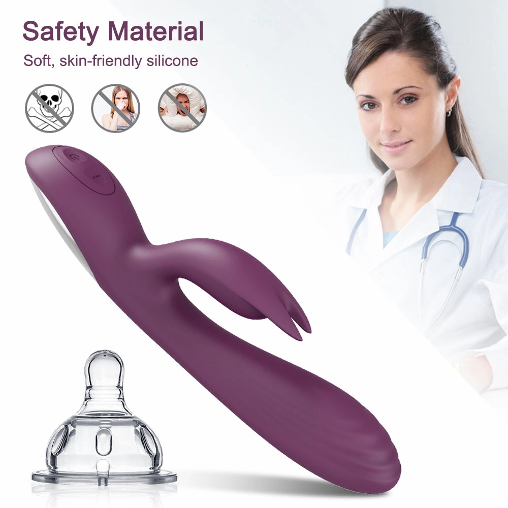 Waterproof Multispeed Rabbit Vibrator Dildo Female G-Spot Massager