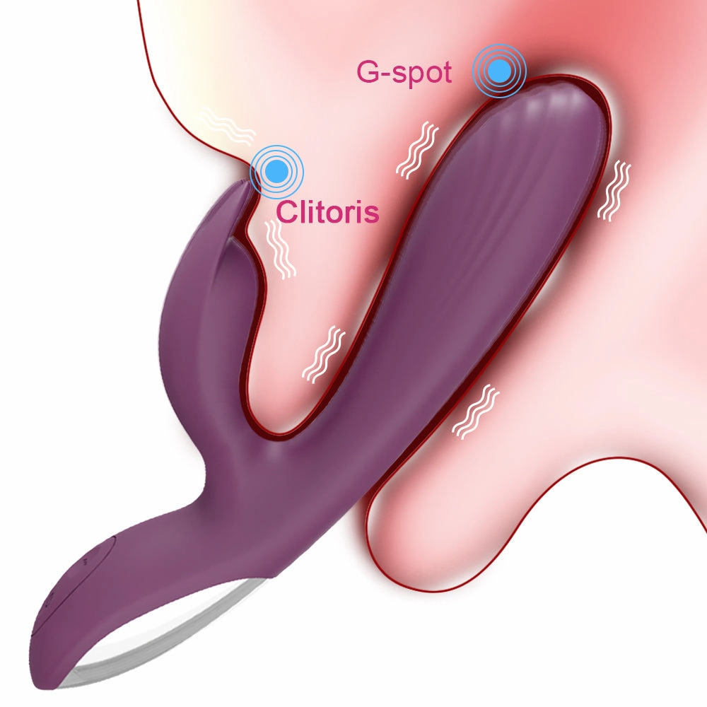 Waterproof Multispeed Rabbit Vibrator Dildo Female G-Spot Massager