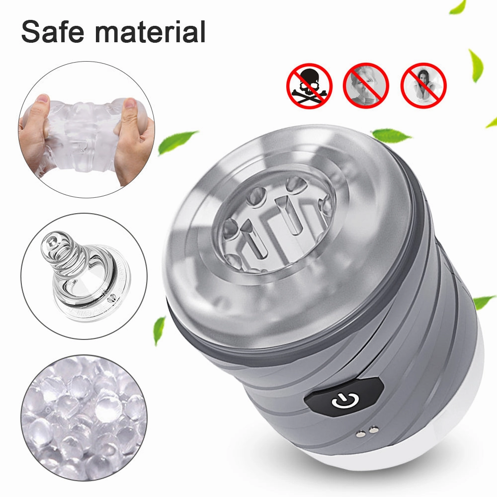 Waterproof Vibrating Male Masturbator with Soft Sleeve K5