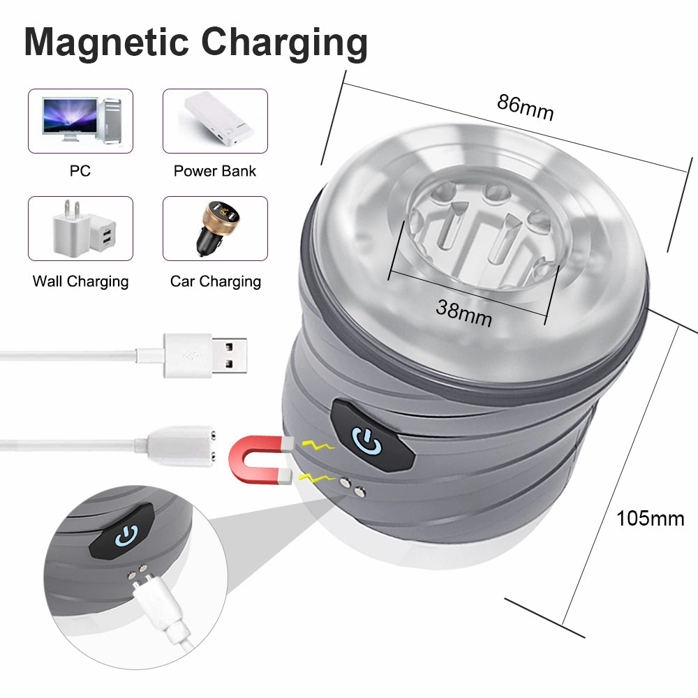 Waterproof Vibrating Male Masturbator with Soft Sleeve K5