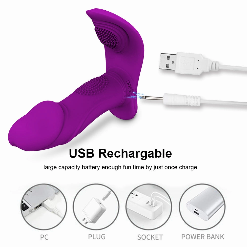 Wearable G Spot and Clit Dual Vibrator with Remote Control W5
